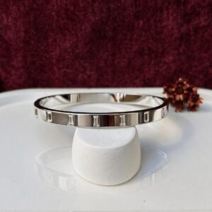 Bracelete minimalista com pedras Aço 316L