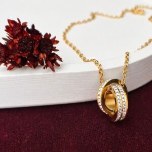 Colar elo dourado