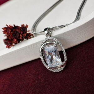 Colar elegance cristal Aço 316L